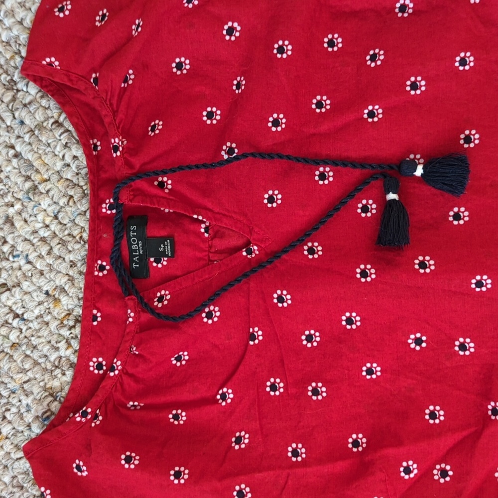 Talbots blouse - Picture 2 of 8
